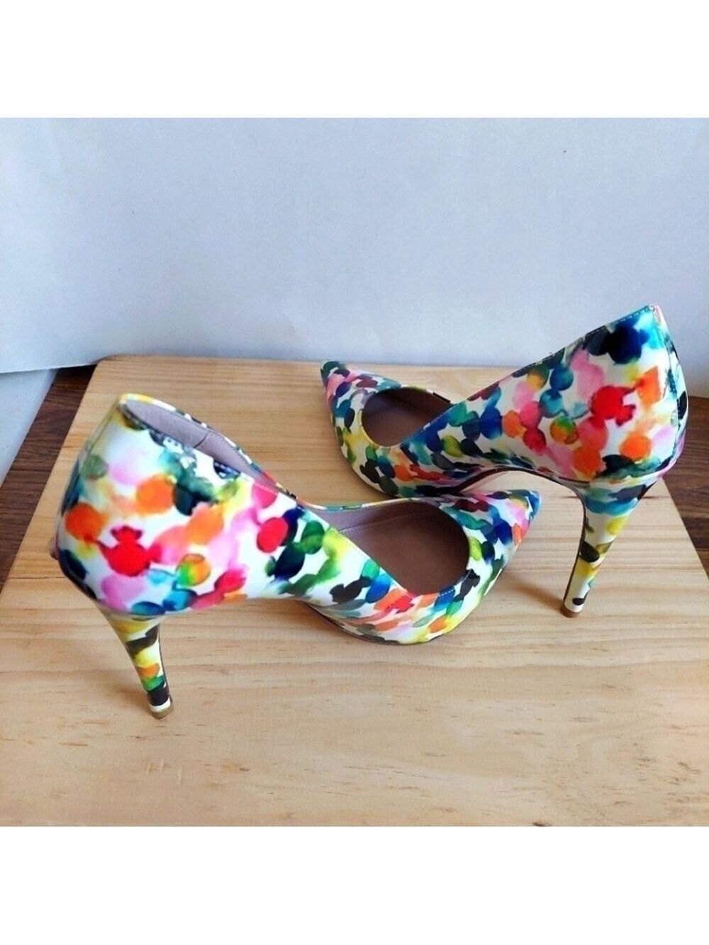 Dune London High Heeled Colour Splash Shoes Size 40 UK (size 9 US)